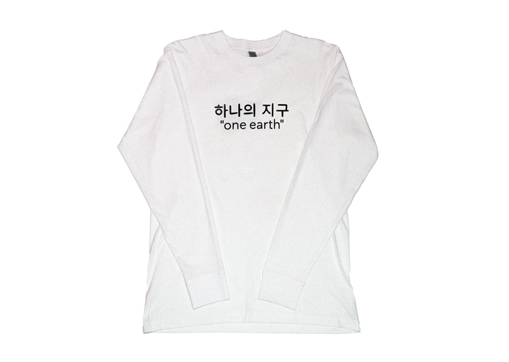 "one earth" long-sleeve