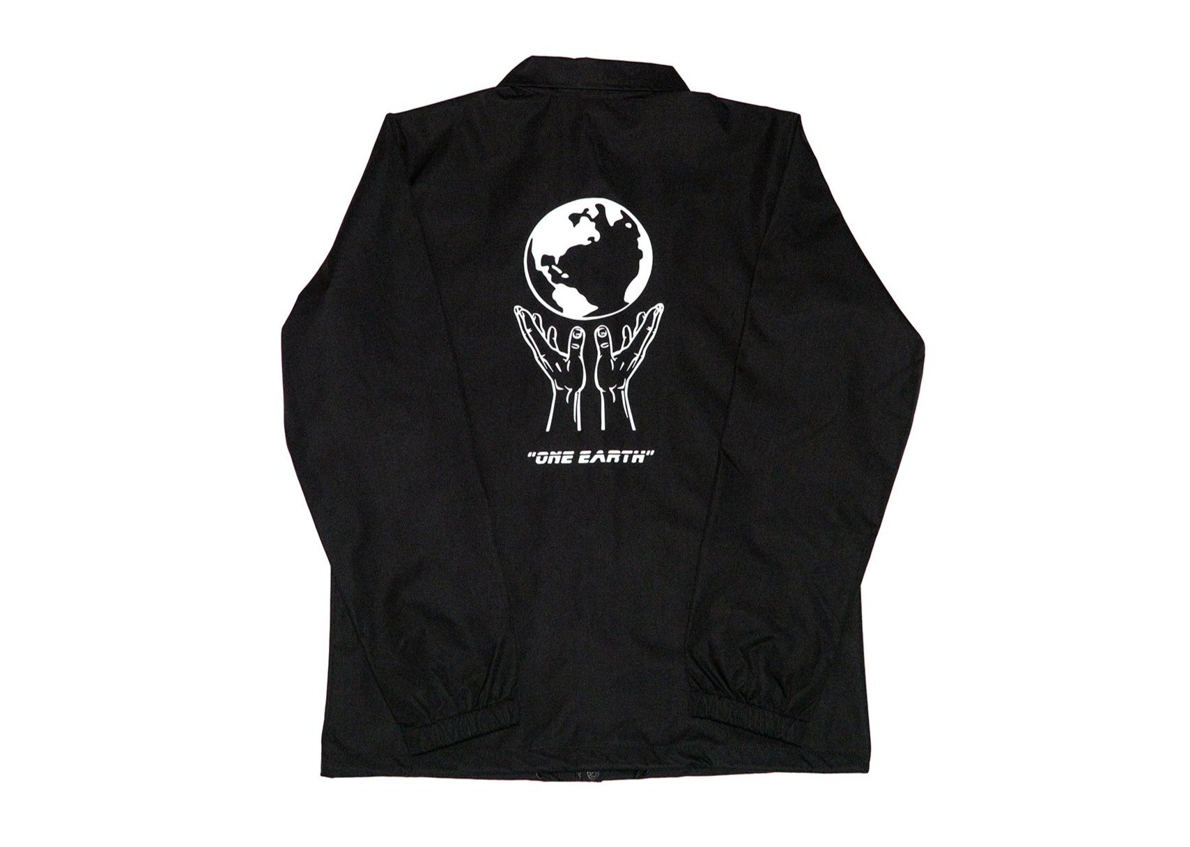 "one earth" coaches jacket